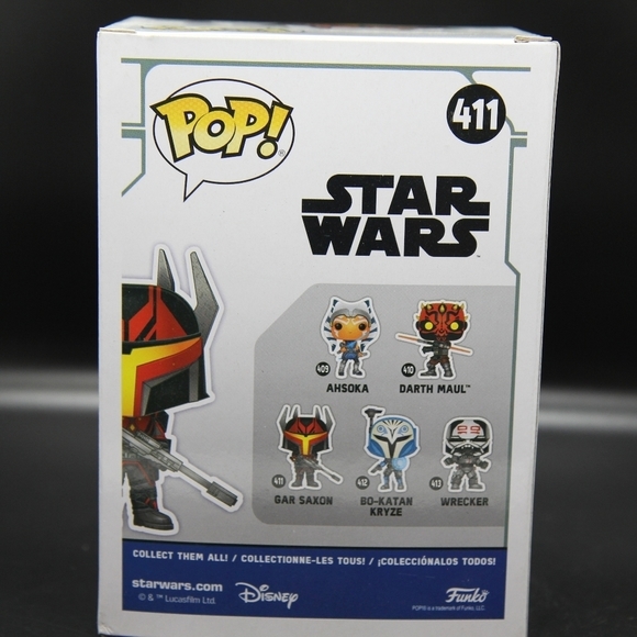 Funko Pop Star Wars: Clone Wars - Gar Saxon 411 - Picture 7 of 7